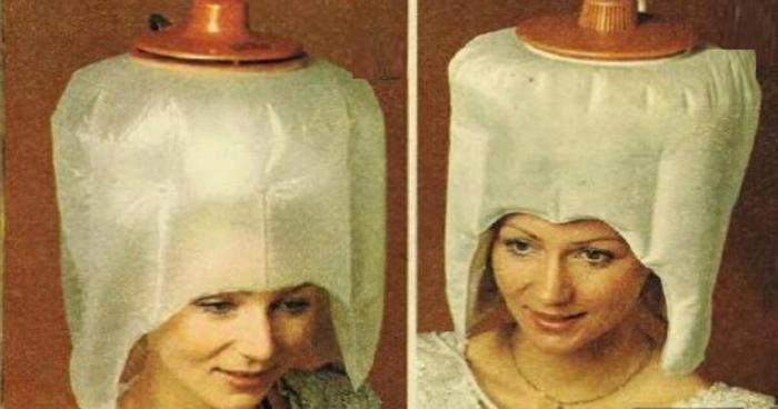  Мода и стиль 1970-х: домашняя сушилка для волос (19 фото)  