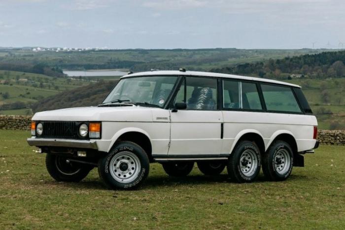  Трехдверный Range Rover 6&#215;6: необычный английский 6-колесный внедорожник (8 фото)  