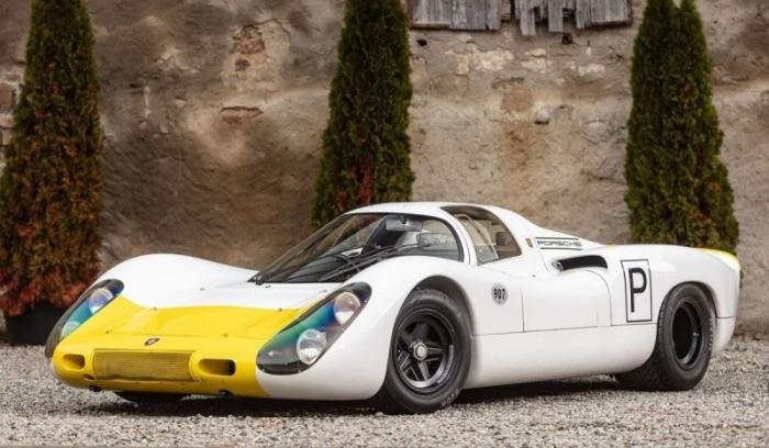  Легенда старой школы: на аукцион выставят гоночный Porsche 907 1968 года выпуска (37 фото)  