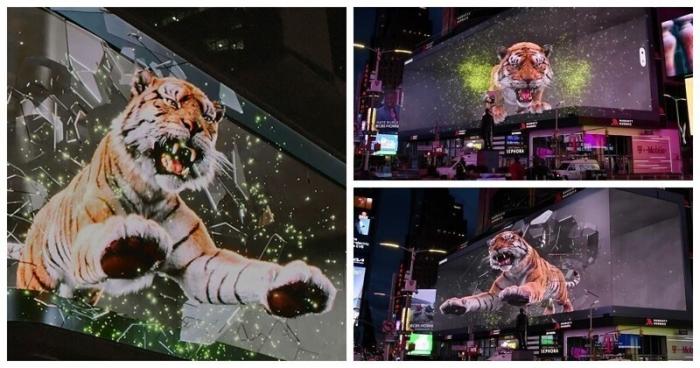  Гигантский гиперреалистичный тигр поселился в крупнейших мегаполисах мира (9 фото)  