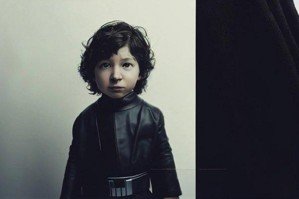"Милота, да и только": нейросеть изобразила персонажей "Звёздных войн" в детстве (14 фото)