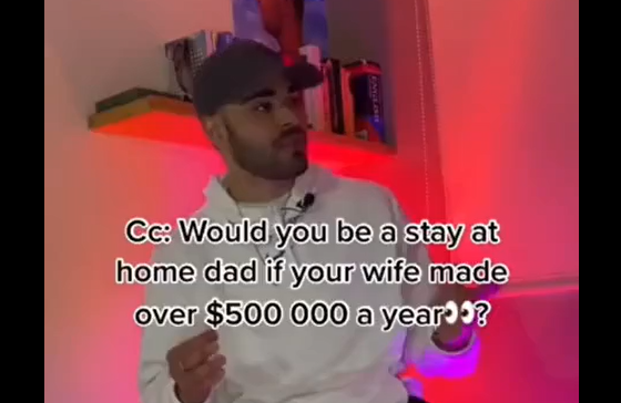 Станешь ли ты домохозяином, если твоя жена будет получать 500К$ в год?&#8288;&#8288; (видео)
