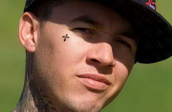 Значение татуировки слеза под глазом (6 фото тату)
