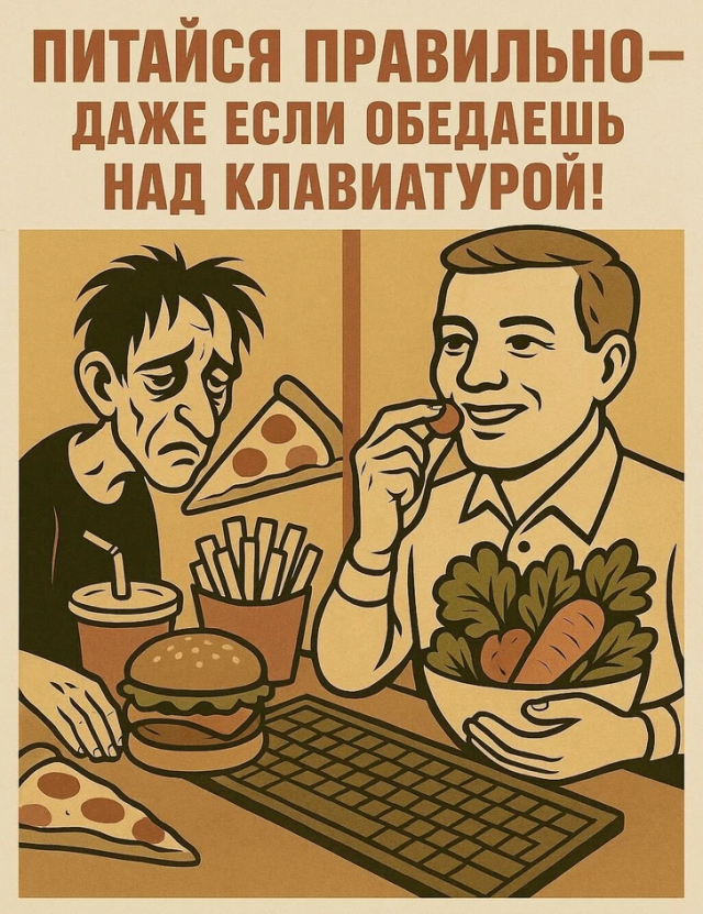 Как могли бы выглядеть советские мотивационные плакаты в наши дни (16 фото)