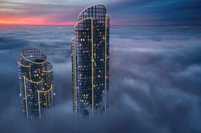 В Казани представили самую высокую башню для Москва-Сити-2 (6 фото)