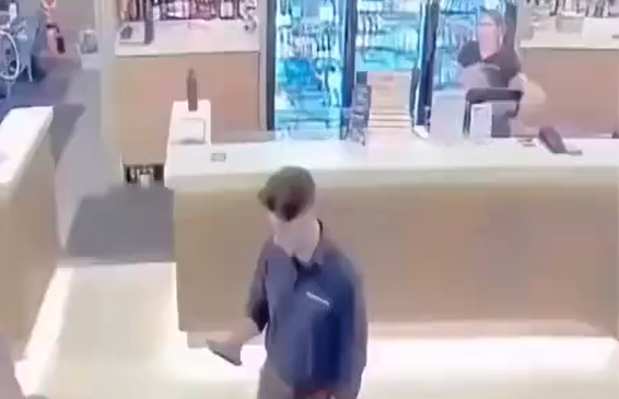 Быдло отхватило (видео)