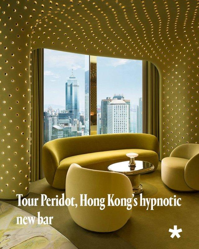 Дизайн бара по проекту Захи Хадид в Гонконге (5 фото)