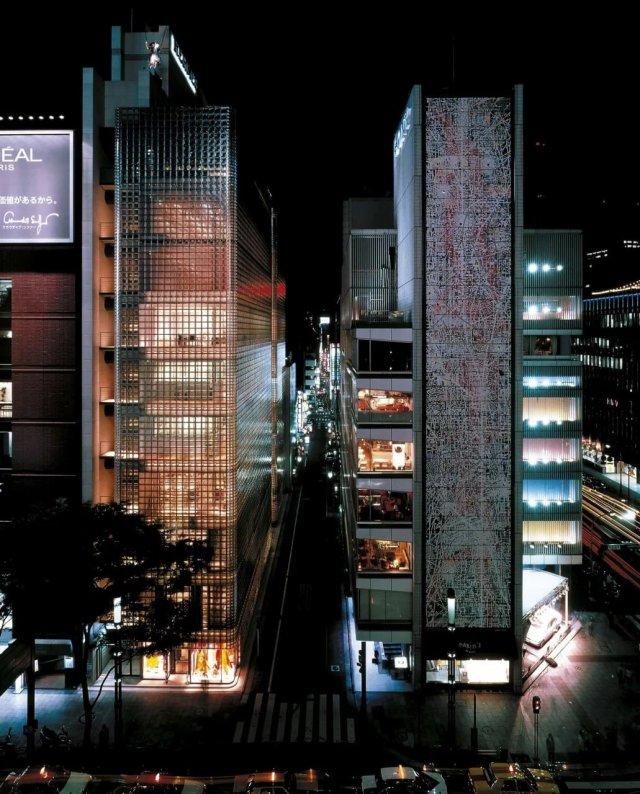 Азиатская штаб-квартира Hermès — шедевр всего архитектурного многообразия района Гиндза (8 фото)