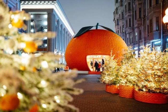 Новогоднее оформление Москвы (12 фото)