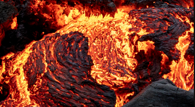 Потрясающие вулкановы пейзажи (3 фото)