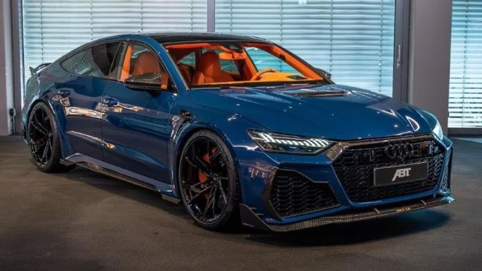 Audi RS 7 �� ABT ����� ��������� �� �������� � Bugatti Veyron (4 ����)